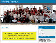 Tablet Screenshot of cantilene-limours.fr